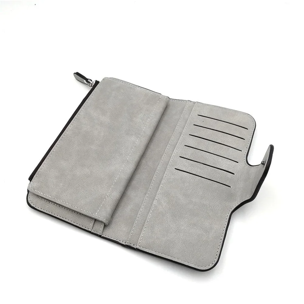 ✨✨BRAND NEW 4 Layers Long Large Trifold Womens Card Holder Wallet Abrazine Finis - Picture 6 of 7